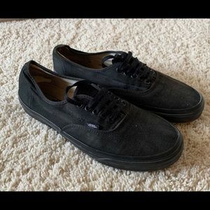 Blacked out Vans